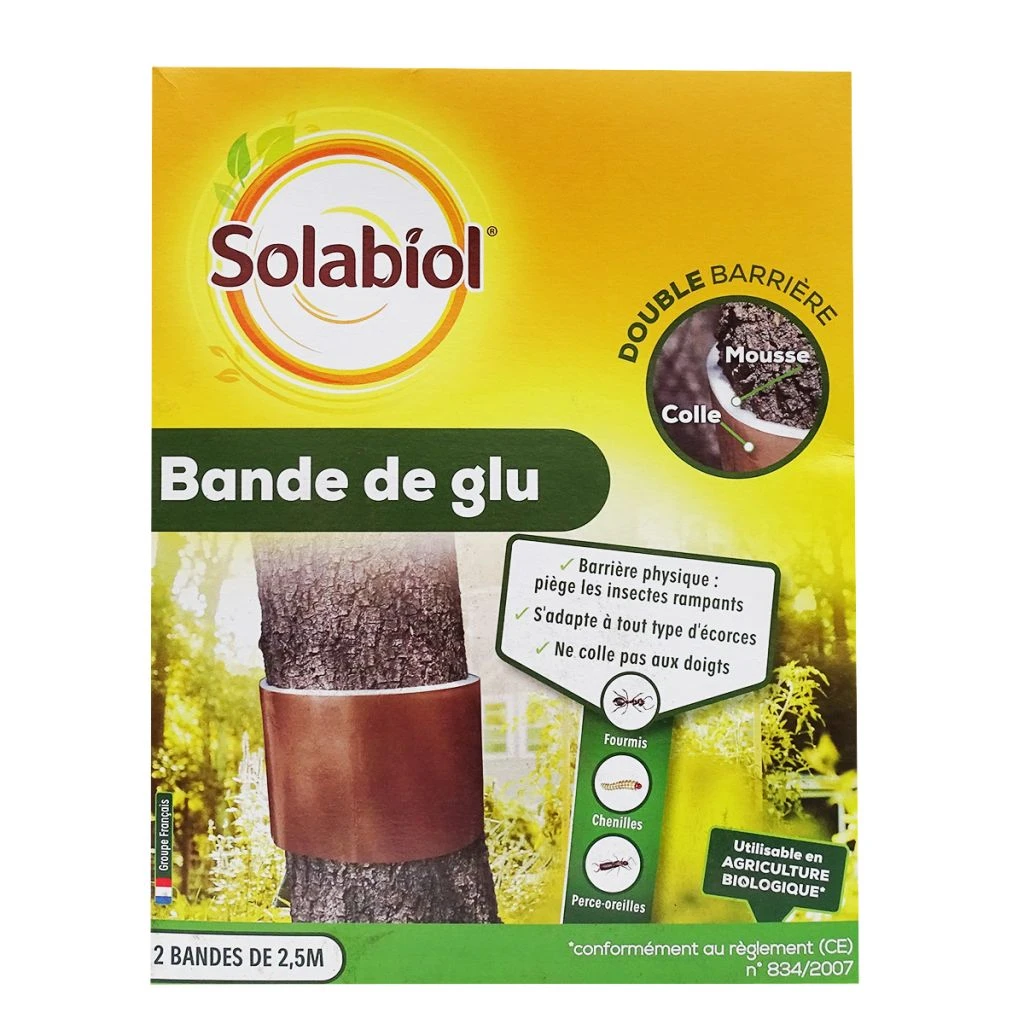 Bande De Glu Solabiol étui De 2 Bandes De 2.5m De Long 3 Bande De Glu Solabiol étui De 2 Bandes De 2.5m De Long