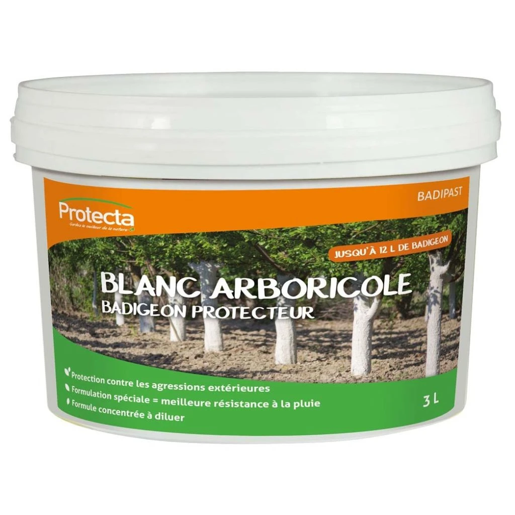 Blanc Arboricole Concentré UAB Protecta Seau De 3L 3 Blanc Arboricole Concentré UAB Protecta Seau De 3L