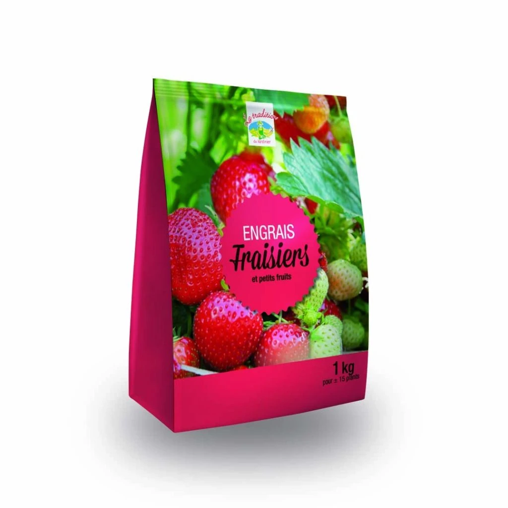 Engrais Fraisiers NPK 4-8-12 + 2MgO En Mini-pack De 1 Kg 3 Engrais Fraisiers NPK 4-8-12 + 2MgO En Mini-pack De 1 Kg