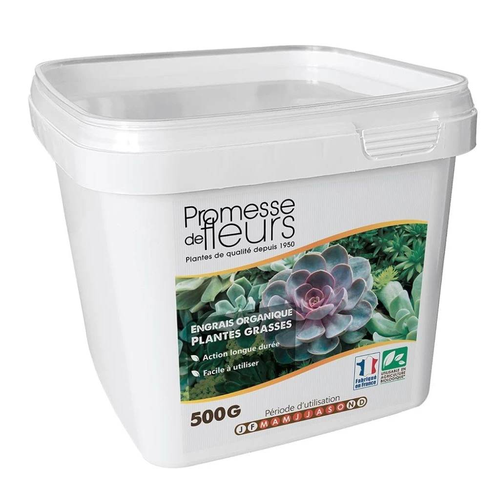 Engrais UAB Promesse De Fleurs Pour Plantes Grasses Boite De 500g 3 Engrais UAB Promesse De Fleurs Pour Plantes Grasses Boite De 500g