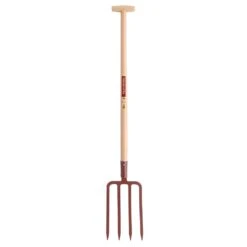 Fourche à Bêcher Terracotta Manche Bois Béquille Leborgne