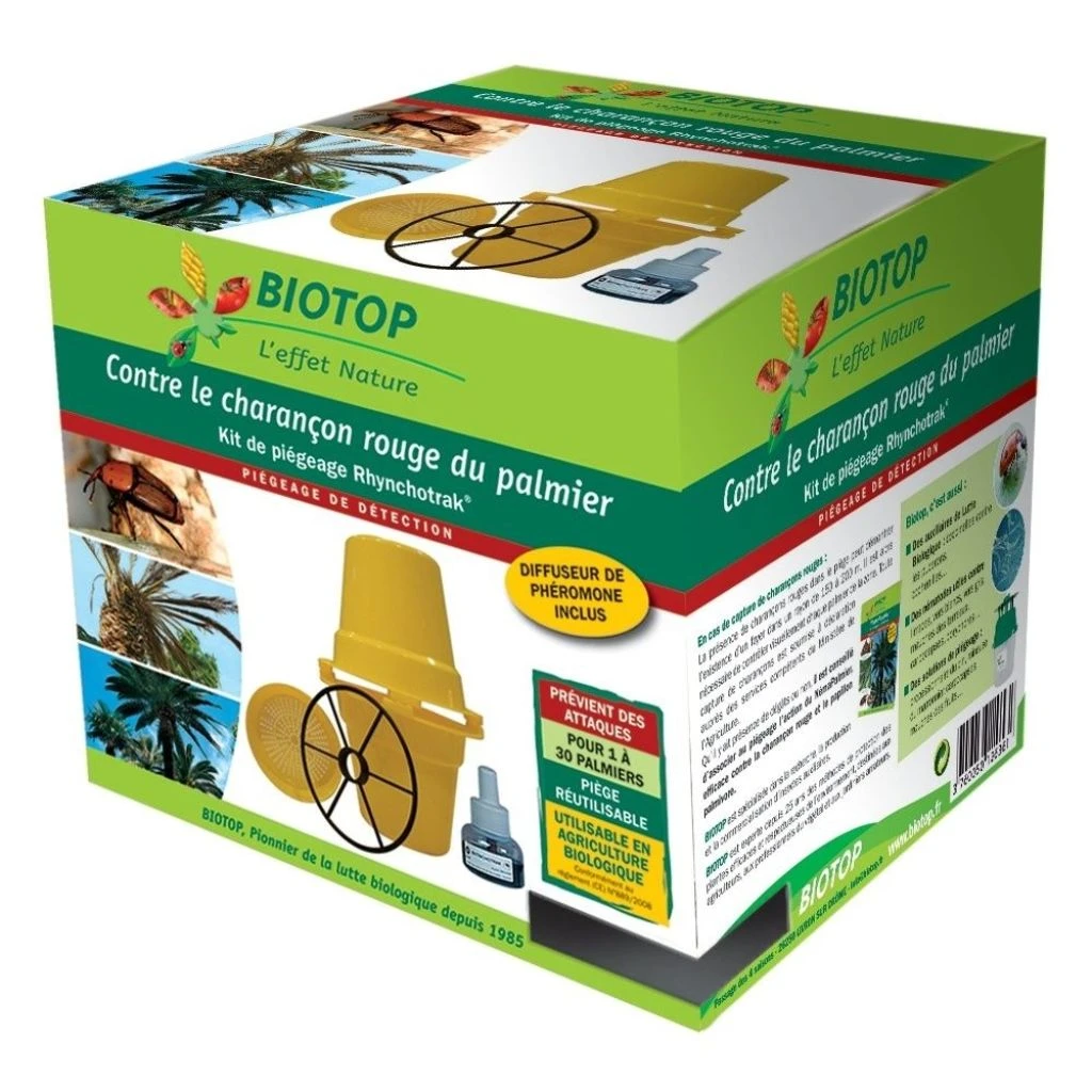Kit Piégeage Rhynchotrak® Biotop Charançon Rouge Du Palmier 3 Kit Piégeage Rhynchotrak® Biotop Charançon Rouge Du Palmier