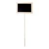 Etiquette à Planter Rectangulaire Bois Et Ardoise Grand Modèle 20 X 14 Cm - Hauteur 54 Cm -Promesse de fleurs Magasin La Cordeline ETIQUETTE A PLANTER RECTANGULAIRE BOIS ET ARDOISE 90681 1