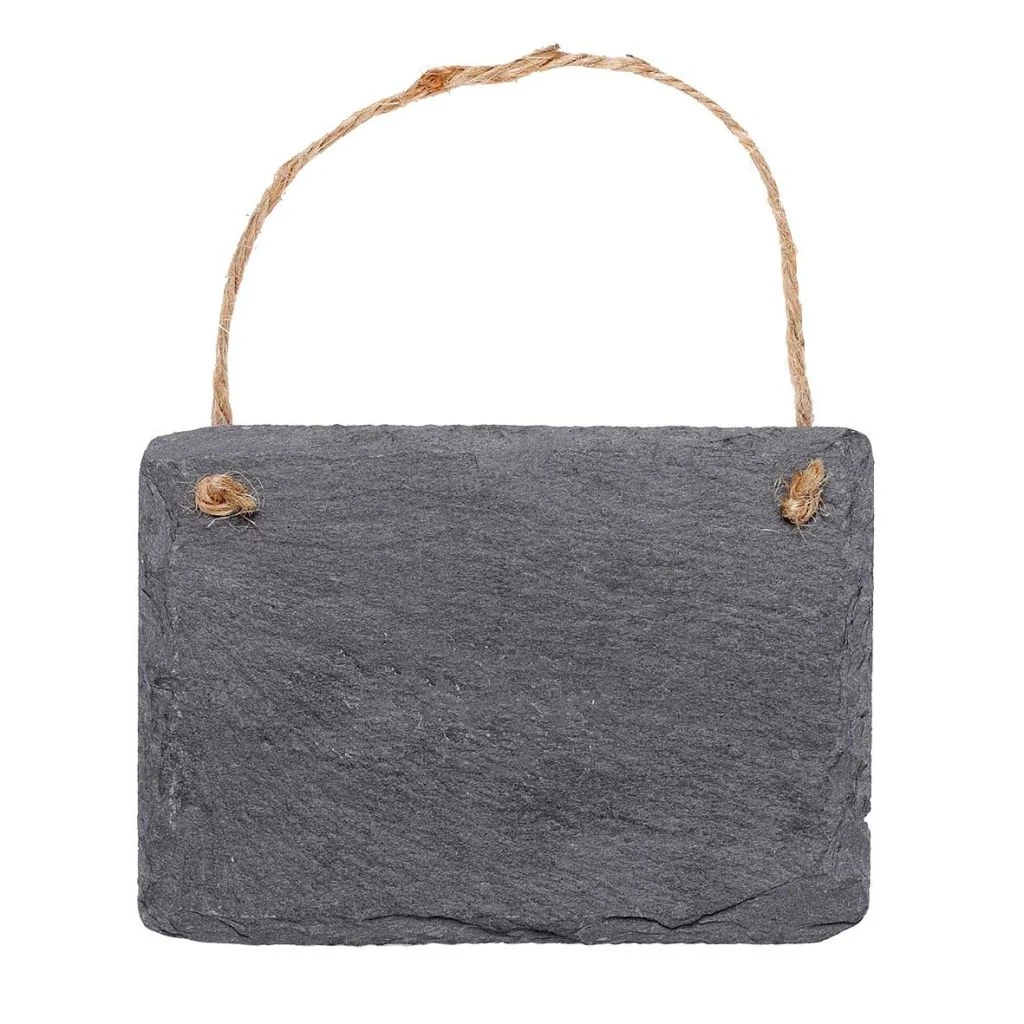 Etiquette à Suspendre En Ardoise Rectangulaire 7 X 10cm - Blister De 3 Ardoises 3 Etiquette à Suspendre En Ardoise Rectangulaire 7 X 10cm - Blister De 3 Ardoises
