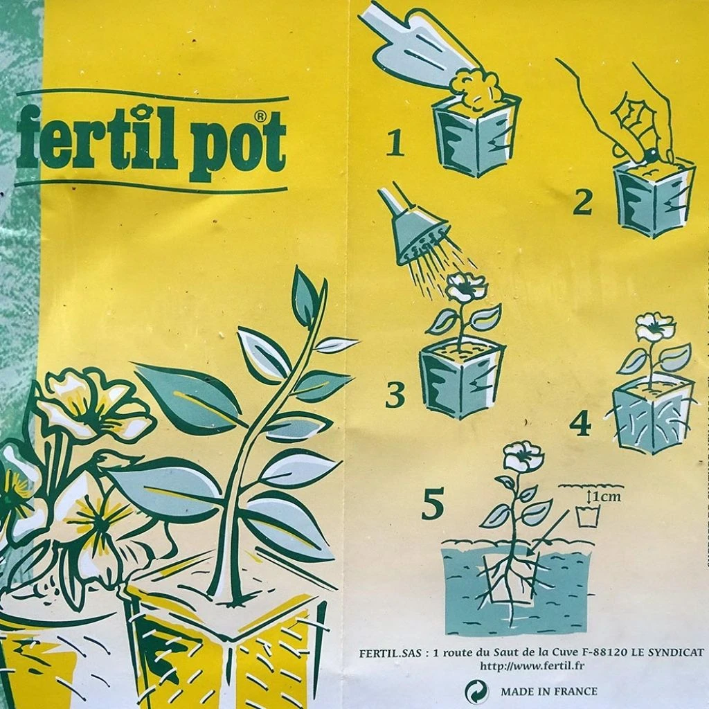 Mini-serre Avec 30 Alvéoles Biodégradables FERTILPOT 4 Mini-serre Avec 30 Alvéoles Biodégradables FERTILPOT – Image 2