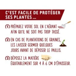 Paillage Fertilisé Ornemental Or Brun Sac De 50 L -Promesse de fleurs Magasin Paillage fertilise ornemental Or Brun sac de 50 L IF 17067 3