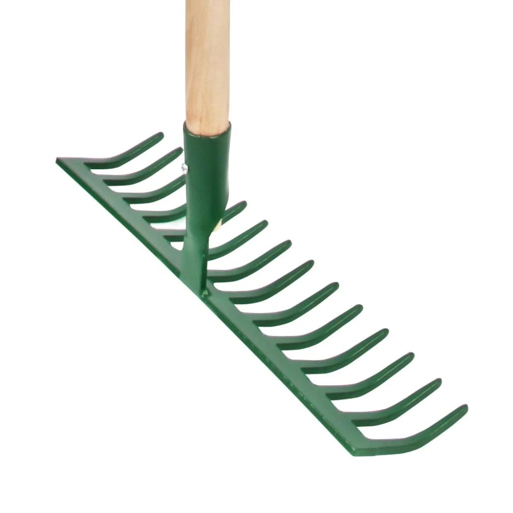 Râteau En Acier Trempé 14 Dents Courbes Spear & Jackson 4 Râteau En Acier Trempé 14 Dents Courbes Spear & Jackson – Image 2