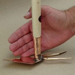 Serfouette Manche Long Panne Et Fourche En Cuivre Modèle Phoénix - Gamme PKS Bronze -Promesse de fleurs Magasin Serfouette manche long panne et fourche en cuivre modele Phoenix Gamme Schauberger 99225 2