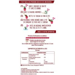 Terreau Orchidées Or Brun En Sac De 4 L 7 Terreau Orchidées Or Brun En Sac De 4 L -Promesse de fleurs Magasin Terreau Orchidees Or Brun en sac de 4 L IF 17065 3