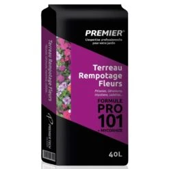 Terreau Professionnel Pour Rempotage En Sac De 40L