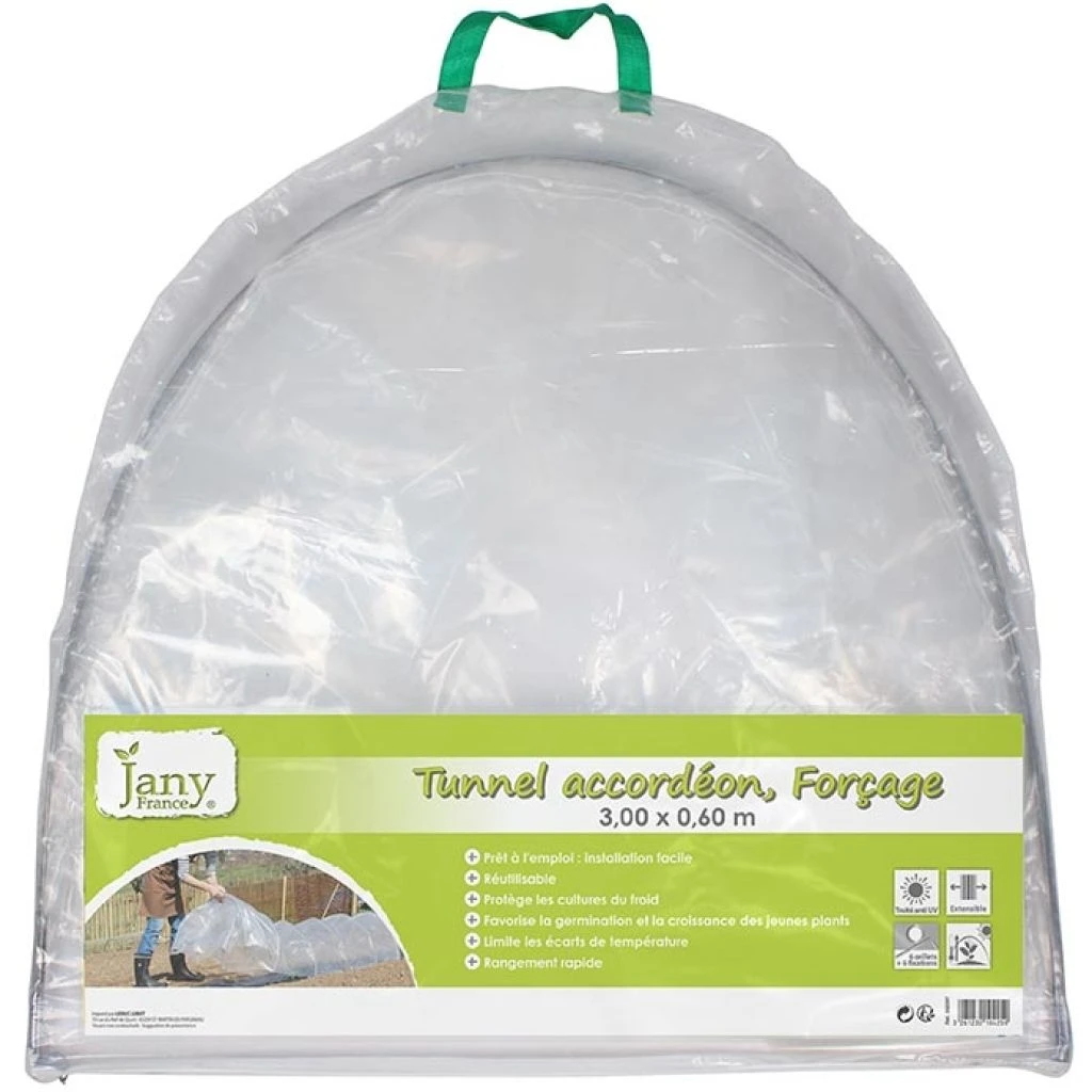Tunnel Accordéon Pour Forçage 0,60 X 3 M 4 Tunnel Accordéon Pour Forçage 0,60 X 3 M – Image 2