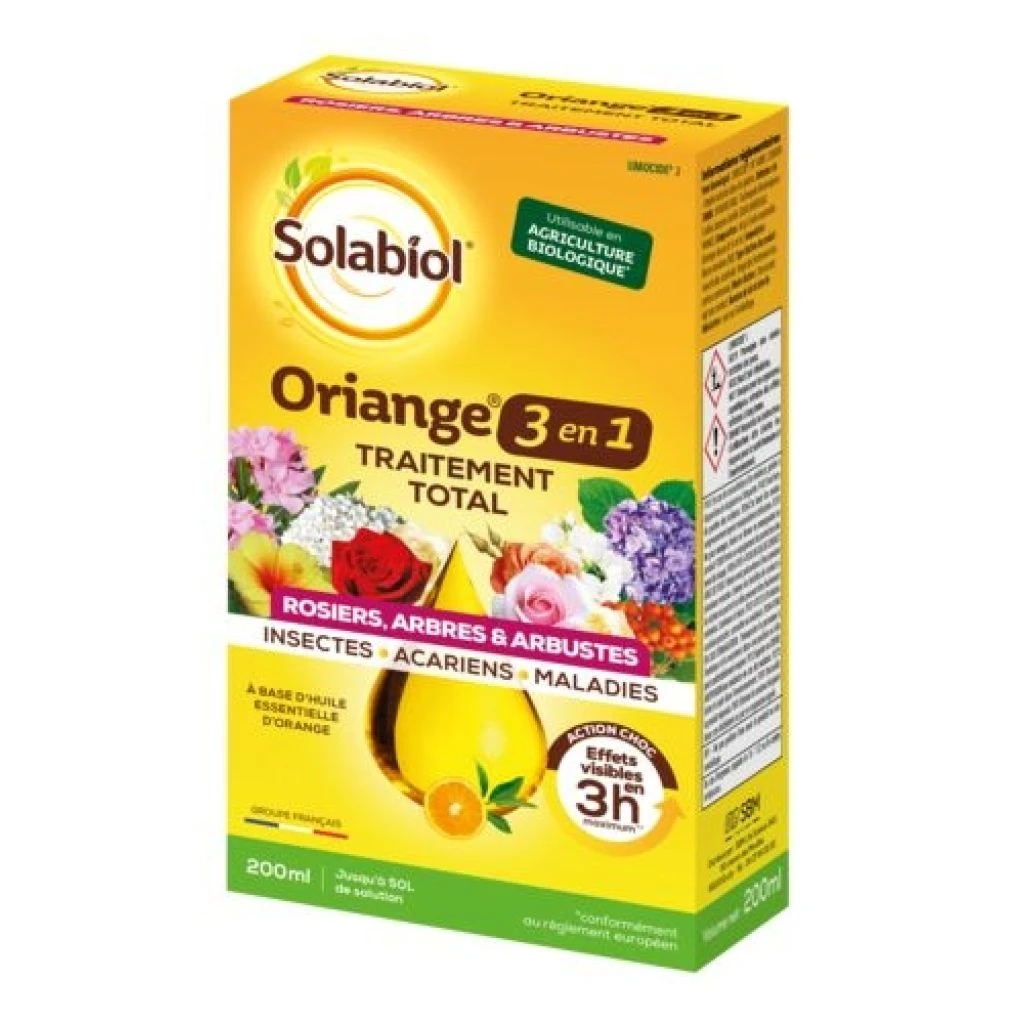 Oriange 3 En 1 Solabiol - Traitement Total 3 Oriange 3 En 1 Solabiol - Traitement Total