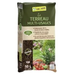 Terreau Sans Tourbe Multi-usages Ecolabel UAB Zero Carbone